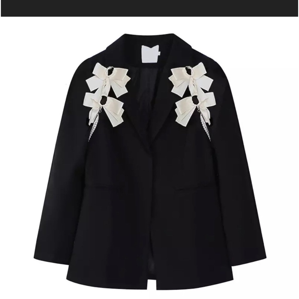 COPY - Pearl with bows blazer